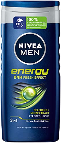 Nivea Men Energy Gel de ducha, 250 ml