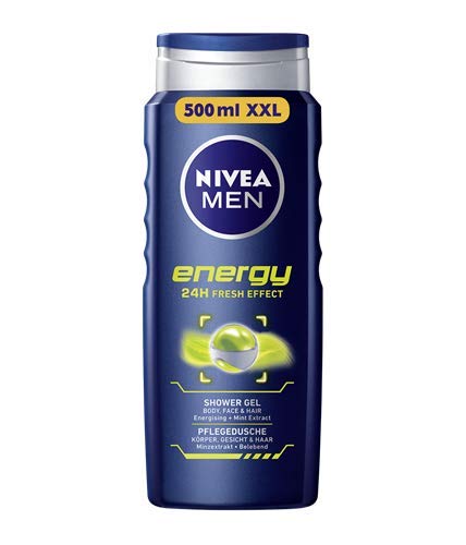 Nivea Men gel para cuerpo, cara & pelo, Energy, 500 ml