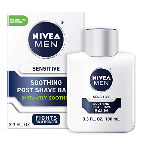 Nivea Men Sensitive Post Shave Balm, 3.3 Ounce (Pack of 3) by Nivea Men