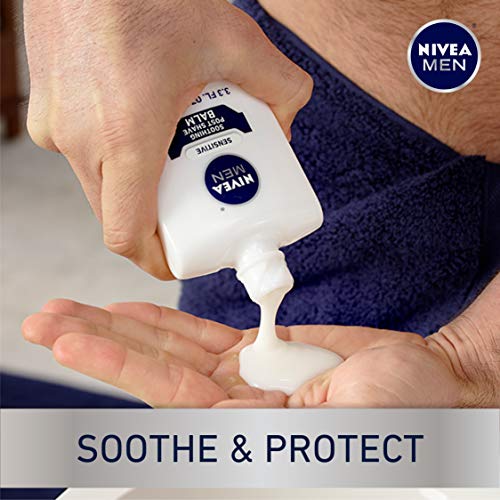 Nivea Men Sensitive Post Shave Balm, 3.3 Ounce (Pack of 3) by Nivea Men