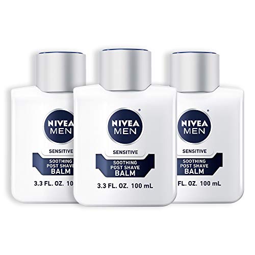 Nivea Men Sensitive Post Shave Balm, 3.3 Ounce (Pack of 3) by Nivea Men