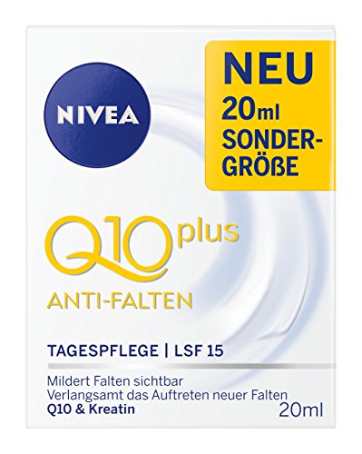 Nivea Q10 Plus - Cuidado de día antiarrugas, SPF 15, 20 ml