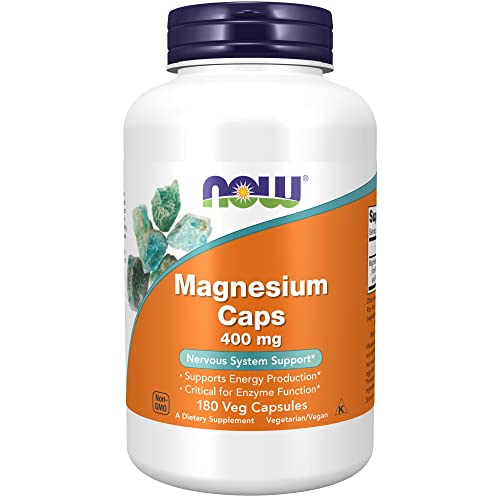 Now Foods El magnesio 400 mg 180 Unidades 300 g