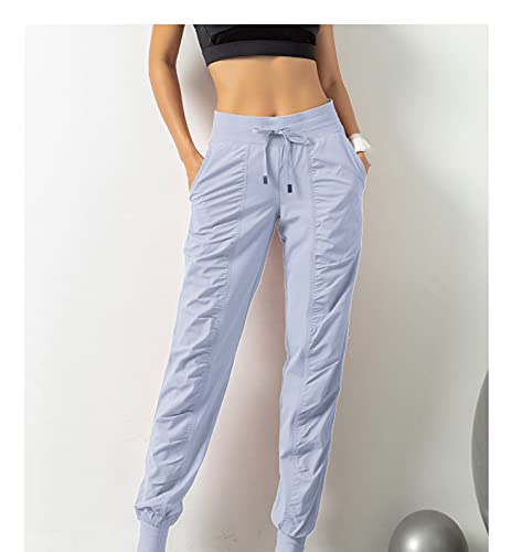 N\P Pantalones deportivos para mujer muestran un bolsillo delgado y suelto con encuadernación casual