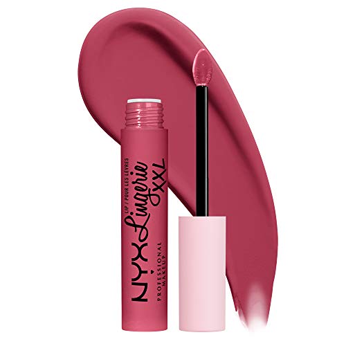 NYX Professional Makeup Lip Lingerie XXL Labial líquido Larga duración, Fórmula Vegana, Tono Push'd Up