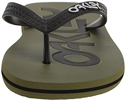 Oakley Colegio de Hombre FLIP Flop, Nuevo cepillo oscuro., 43 EU