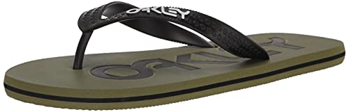 Oakley Colegio de Hombre FLIP Flop, Nuevo cepillo oscuro., 43 EU