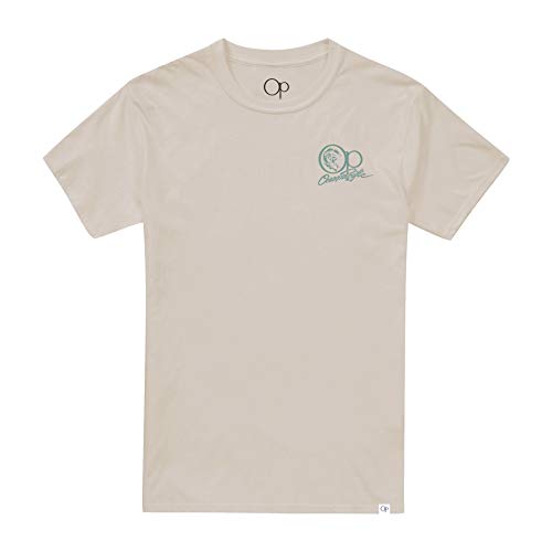 Ocean Pacific Tonal Core Logo Camiseta, Beige (Sand SND), Medium para Hombre