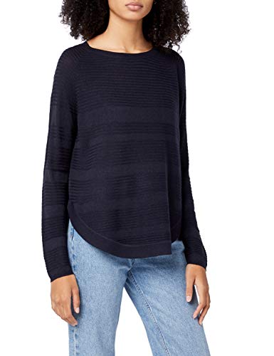 ONLY Onlcaviar L/s Pullover Knt Noos, Suéter para Mujer, Azul (Night Sky Night Sky), 38 (Talla del fabricante: Medium)