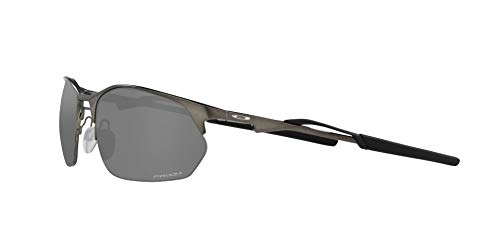 OO4145 Wire Tap 2.0 Sunglasses, Matte Gunmetal/Prizm Black, 60mm