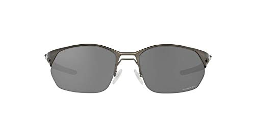 OO4145 Wire Tap 2.0 Sunglasses, Matte Gunmetal/Prizm Black, 60mm