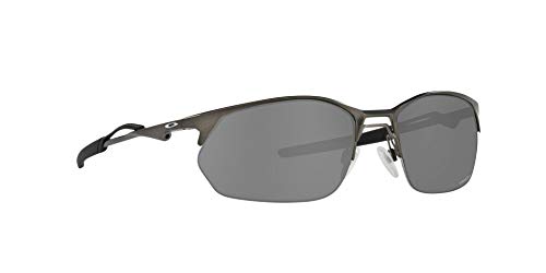 OO4145 Wire Tap 2.0 Sunglasses, Matte Gunmetal/Prizm Black, 60mm