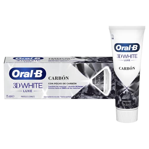 Oral-B 3D White Luxe Carbón Pasta Dentífrica 75ml