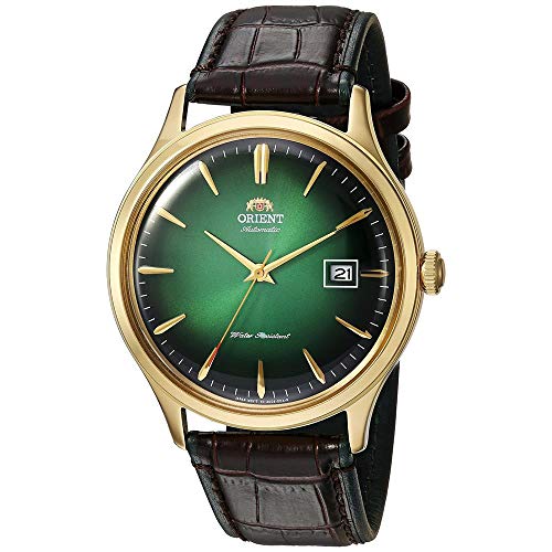 Orient Reloj Analógico para Unisex Adultos de Automático con Correa en Cuero FAC08002F0