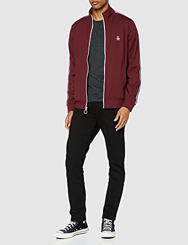 ORIGINAL PENGUIN The Earl Track Jacket, Puerto Tawny, 608, L para Hombre