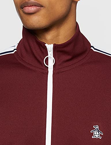 ORIGINAL PENGUIN The Earl Track Jacket, Puerto Tawny, 608, L para Hombre