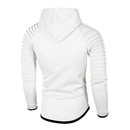 Overdose Sudaderas con Capucha De Manga Corta para Hombres Otoño Invierno Sudadera Casual Blusa Superior Chándales Camisa Sudadera Hombre Barcelona Sudaderas Inside Hombre