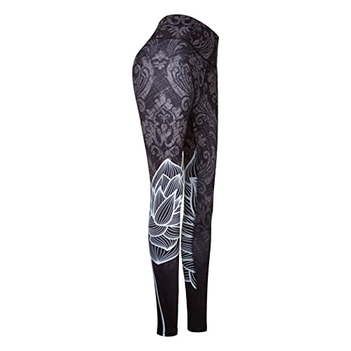 OYZ Leggings de cintura alta con control de abdomen para mujer, para deportes, correr, gimnasio, fitness, entrenamiento, sentadillas, pilates, yoga, longitud completa, Gx, XL