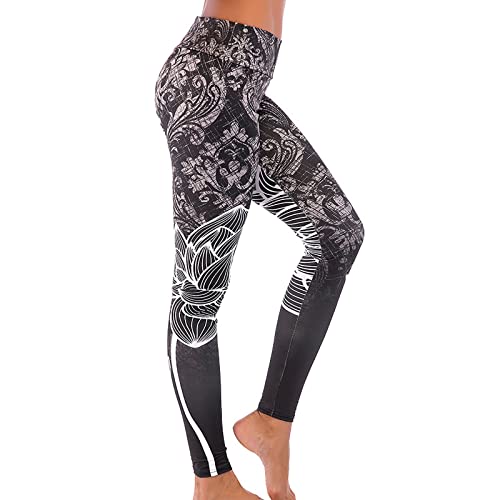 OYZ Leggings de cintura alta con control de abdomen para mujer, para deportes, correr, gimnasio, fitness, entrenamiento, sentadillas, pilates, yoga, longitud completa, Gx, XL