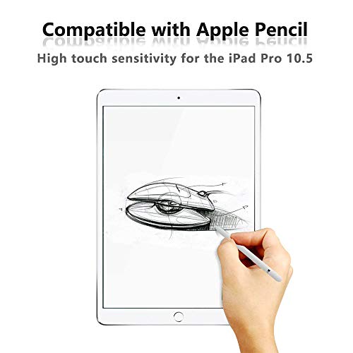 PaceBid Anti Luz Azul Protector de Pantalla Compatible con iPad Pro 10.5/ iPad Air 3/ iPad Air 10.5 2019, [Alivie la Fatiga Ocular][Bloquea Excesivas la luz Azul Dañina & UV Rayos ][Alta Definición ]