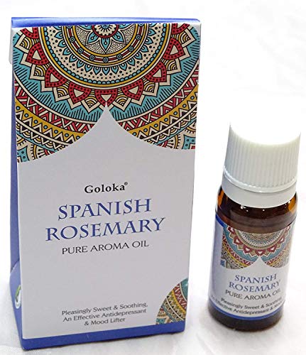 PACK DE TRES ESENCIAS GOLOKA ROMERO - ROSA - RUDA. 10ML EN CADA BOTE MAS DECRETO DORAZEN