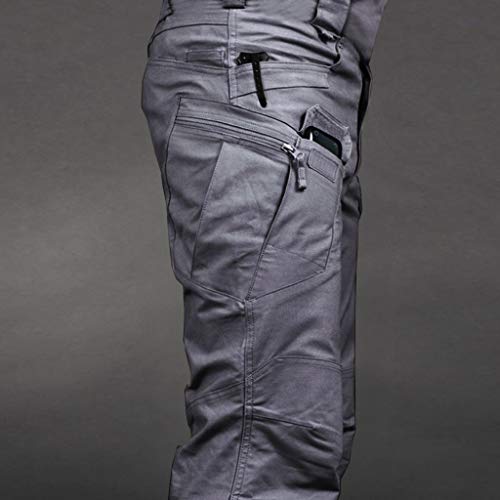 Pantalones de Trabajo de Hombre, A Prueba de Arañazos Impermeable Pantalón Chandal Hombre Pant para Al Aire Libre Cámping Alpinismo