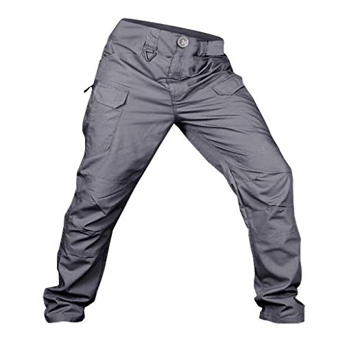 Pantalones de Trabajo de Hombre, A Prueba de Arañazos Impermeable Pantalón Chandal Hombre Pant para Al Aire Libre Cámping Alpinismo