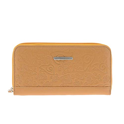 Paola Dominguín Cartera Billetera en Piel para Mujer Talla: U Color: AMARILLO