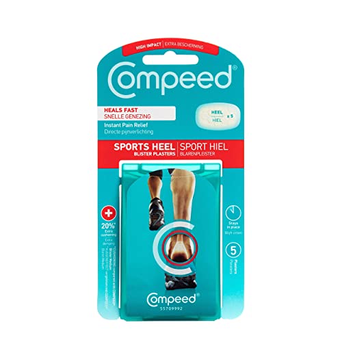 Paquete Compeed de 5 tiritas, tamaño mediano, color blanco