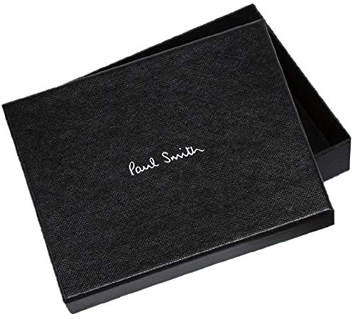 Paul Smith Billetero de piel para hombre, color negro