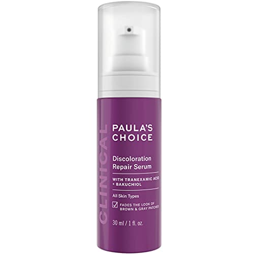 Paula's Choice Clinical Discoloration Serum - Suero Facial Combate & Reduce las Manchas Despigmentante en la Cara - con Ácido Tranexámico & Niacinamida - Todos Tipos del Piel - 30 ml