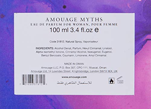 Perfume Myths para mujer de Amouage, 1 unidad (100 ml)