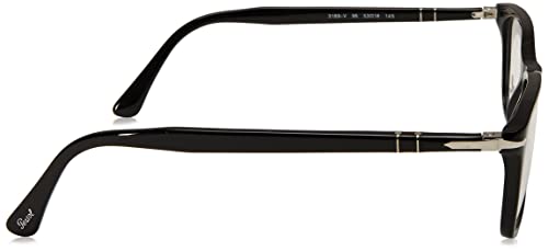 Persol 0PO3189V Monturas de Gafas, Black, 55 para Hombre