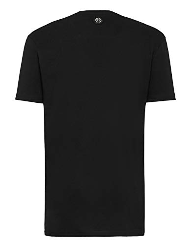 Philipp Plein Hombre T-Shirt MTK4335 02 Black Camiseta