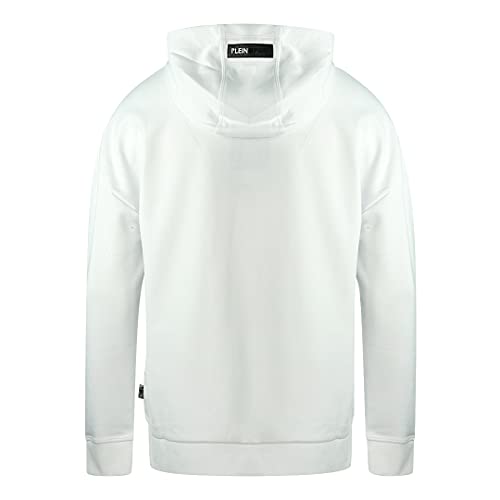 Philipp Plein Sport Equipo Logo Sudadera Blanca, blanco, XXL