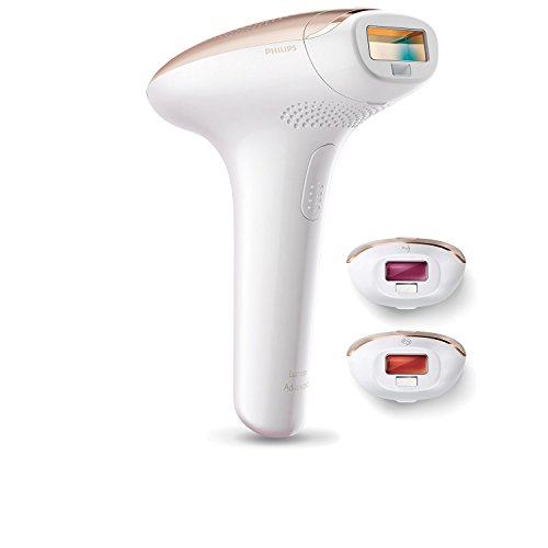 Philips Lumea Advanced SC1999/00 - Sistema IPL por luz pulsada para Cuerpo, con Sensor de Piel + Afeitadora Femenina con una Cuchilla