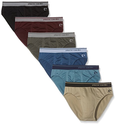 Pierre Cardin Sportman, Pack x 6 Slip Básico Para Hombre, Multicolor 2, XL