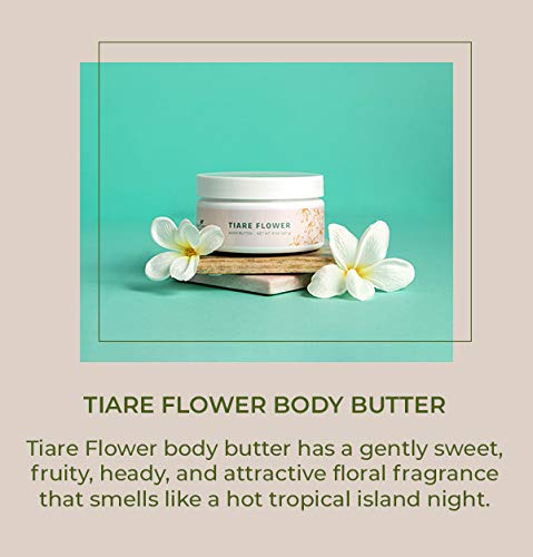 Plant Therapy Tiare Flower - Sweet, Fruity, Floral Body Butter 8 oz