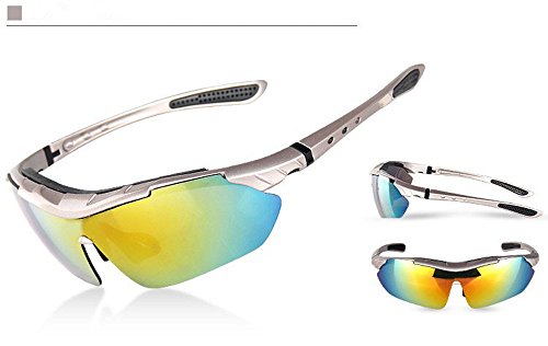 Playbook Polarize deportes Ciclismo gafas de sol para hombres mujeres ciclismo Riding Correr Gafas, Titanio