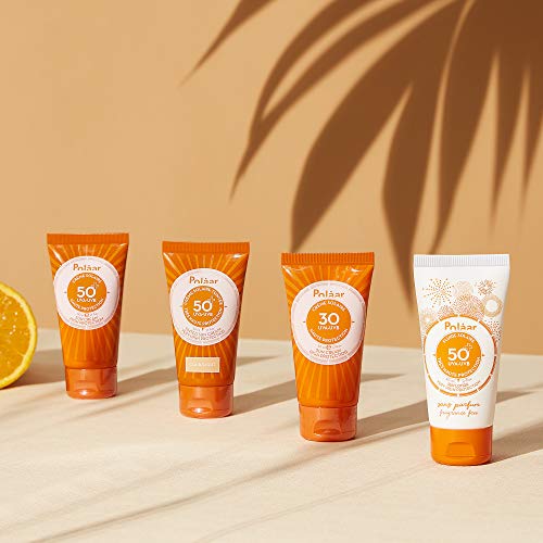 Polåar - Crema solar coloreada con protección muy alta SPF50+ UVA UVB - 50 ml - Crema protectora solar - Facial - Indicado para pieles sensibles - Sin marcas blancas