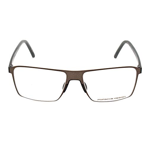 Porsche S0350182 Marcos para Gafas recetadas, Marrón, 56 mm para Hombre