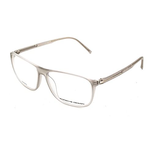 Porsche S0351487 Marcos para Gafas recetadas, Gris, 56 mm para Hombre