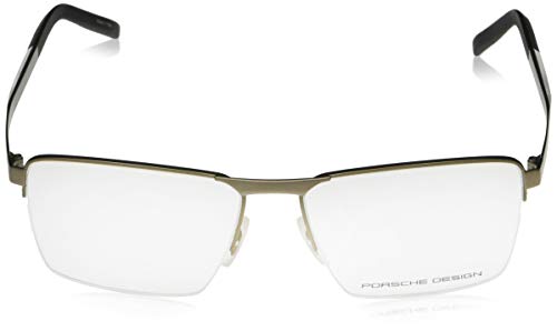 Porsche S0351497 Marcos para Gafas recetadas, Marrón, 55 mm para Hombre