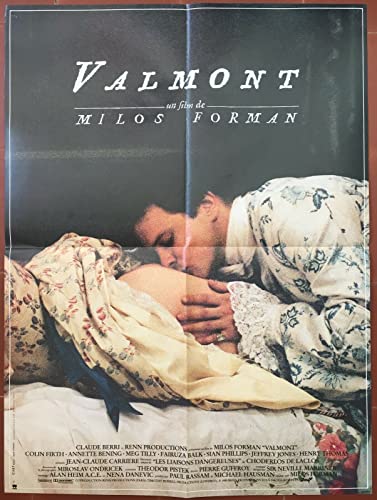 Póster de VALMONT Colin Firth MILOS FORMAN Annette Bening 60 x 80 cm