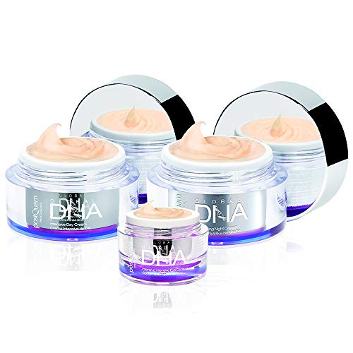 Postquam - DNA | Pack Crema de Día Antiedad 50 ML + Crema de Noche Antiarrugas 50 ML + Crema Contorno de Ojos Antibolsas 15 ML