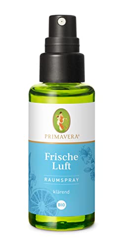 PRIMAVERA Ambientador de aire fresco bio 50 ml – menta, limón y mito – difusor de aroma, aromaterapia – purificante – vegano