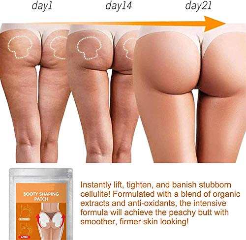 Pro Butt-Lift Shaping Patch Set, Antiarrugas Levantamiento de glúteos Reafirmante, Estiramiento Moldeador Body Shaper Sticker Fortalece rápidamente los glúteos, Parche de mejora de glúteos para mujere