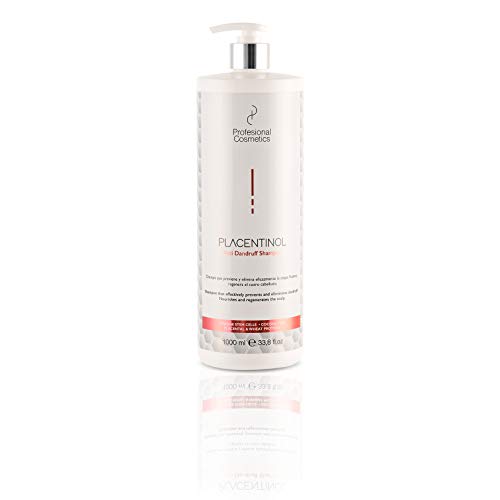 Profesional Cosmetics Placentinol champú anticaspa 3 en 1 - 1000 ml