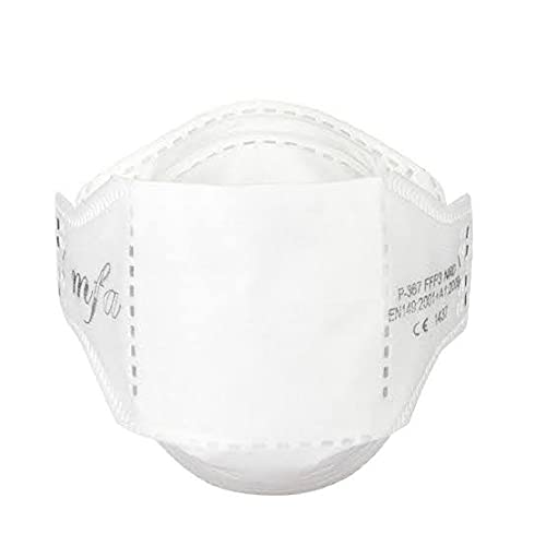 Professional N95 - Mascarilla de protección para la Cara con respirador, FFP2 y N95