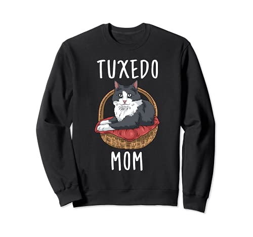 Propietario de Gato Tuxedo Mujer Gatito Tuxedo Sudadera